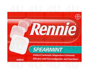 Rennie Spearmint Flavoured 24 Tablets