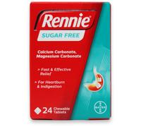 Rennie Sugar Free 24 Chewable Tablets
