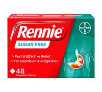 Rennie Sugar Free, 48 Tablets