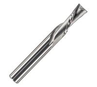 Rennie Tool 1/4" x 15mm Flute Solid Carbide 2F Down Cut Spiral Router Bit