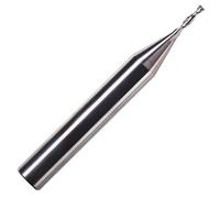 Rennie Tool 1.5mm x 6mm x 1/4" Shank Carbide Spiral 2F Up Cut Router Bit
