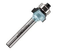 Rennie Tool - 1.6mm Rad, 1/4" Shank TCT Guided Round Over Router Cutter Bit | 5/8" Diameter TCT Tipped Corner Rounding Ovolo Router Bit With Multiple Bearings Fits Makita Festool Dewalt Trend Router Etc