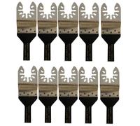 Rennie Tool 10 x 10mm Wide Bi-Metal Multi Tool Blades for Wood & Nails