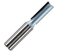 Rennie Tool 10mm Cut x 30mm Flute x 1/2" Shank Straight Router Cutter Bit | TCT Tipped 2 Flute. Compatible With Makita Festool Hikoki Dewalt Trend Router Etc. 2F Carbide Tipped 10mm Router Bit