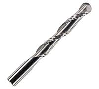 Rennie Tool 10mm x 42mm Solid Carbide Ballnose Spiral 2F Up Cut Router Bit | For Wood, Hardwood, Softwood, MDF, Plywood, PVC, Acrylic. 2 Flute Ball Nose 10mm Router Cutter Bit For CNC Machining