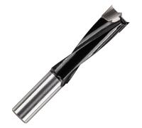 Rennie Tool - 12mm x 41mm Flute x 10mm Shank TCT Tipped Dowel Drill Bit R/H | Lip & Spur / Brad Point Right Hand Router Bit For Hand Held Or CNC Router For Drilling Blind Holes