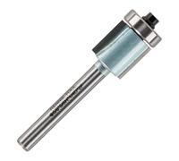 Rennie Tool 15.9mm Cut x 15.9mm Flute x 1/4" Shank TCT Guided Router Bit | Bottom Bearing Self-Guided Trimmer Router Cutter Bit / Flush Trim Fits Makita Festool Hikoki Dewalt Trend Router Etc