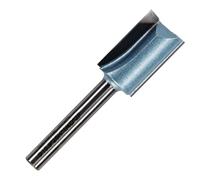 Rennie Tool - 15.9mm Cut x 25mm Flute x 1/4" Shank 2F Straight Router Bit | TCT Tipped 2 Flute Straight Router Cutter Bit Compatible With Makita Bosch Trend Katsu Dewalt Router Etc. 5/8" Router Bit