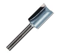 Rennie Tool - 16mm Cut x 25mm Flute x 1/4" Shank 2F Straight Router Bit | TCT Tipped 2 Flute Straight Router Cutter Bit Compatible With Makita Bosch Trend Katsu Dewalt Router Etc. 16mm Router Bit