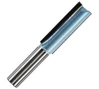 Rennie Tool 16mm Cut x 51mm Flute x 1/2" Shank Straight Router Cutter Bit | TCT Tipped 2 Flute. Compatible With Makita Festool Hikoki Dewalt Trend Router Etc. 2F Carbide Tipped 16mm Router Bit