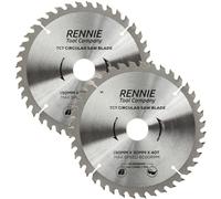 Rennie Tool 190mm x 30mm Bore x 40T TCT Circular Saw Blades (2 Pack)