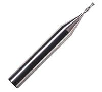 Rennie Tool 1mm x 3mm x 1/4" Shank Carbide Spiral 2F Up Cut Router Bit