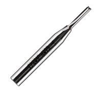 Rennie Tool - 2.5mm Cut x 12mm Flute x 1/4" Shank 2F Straight Router Bit