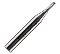 Rennie Tool - 2.5mm Cut x 8mm Flute x 1/4" Shank 2F Straight Router Bit | TCT Tipped 2 Flute Straight Router Cutter Bit Compatible With Makita Bosch Trend Katsu Dewalt Router Etc. 2.5mm Router Bit
