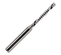 Rennie Tool 2.5mm x 17mm Flute x 1/8" Shank Carbide 1F Down Cut Router Bit