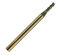 Rennie Tool - 2.5mm x 7mm Flute Solid Carbide DLC Coated Spiral 3F End Mill