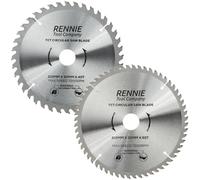 Rennie Tool 2 Pack - 210mm x 30mm Bore x 40T & 60T TCT Circular Saw Blades