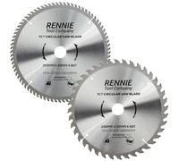 Rennie Tool 255mm x 30mm Bore x 40T & 80T TCT Circular Saw Blades (2 Pack)