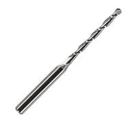 Rennie Tool 2mm x 22mm Solid Carbide Ballnose Spiral 2F Up Cut Router Bit