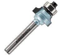 Rennie Tool - 3.2mm Rad, 1/4" Shank TCT Guided Round Over Router Cutter Bit | 3/4" Diameter TCT Tipped Corner Rounding Ovolo Router Bit With Multiple Bearings Fits Makita Festool Dewalt Trend Router Etc