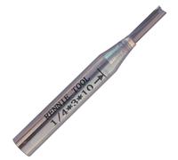 Rennie Tool - 3mm Cut x 10mm Flute x 1/4" Shank 2F Straight Router Bit