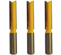 Rennie Tool 3pcs 1/2" Cut x 1/2" Shank x 50mm Extra Long TCT Router Bits