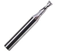 Rennie Tool 4mm x 12mm x 1/4" Shank Carbide Spiral 2F Up Cut Router Bit