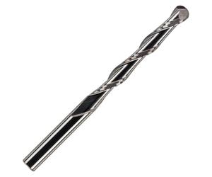 Rennie Tool 4mm x 28mm Solid Carbide Ballnose Spiral 2F Up Cut Router Bit