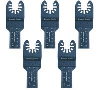 Rennie Tool 5 x 20mm Wide Multi Tool Blades/Wood Cutter Saw Blades Set