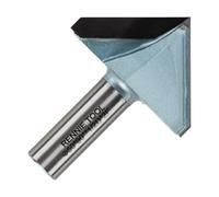Rennie Tool 50mm x 90 Degree x 1/2" Shank TCT V Groove / Chamfer Router Bit
