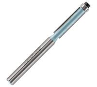 Rennie Tool 6.35mm Cut x 26mm Flute x 1/4" Shank TCT Guided Router Bit | Bottom Bearing Self-Guided Trimmer Router Cutter Bit / Flush Trim Fits Makita Festool Hikoki Dewalt Trend Router Etc