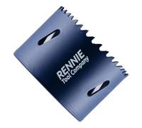 Rennie Tool - 64mm HSS Hole Saw Cutter Cobalt Bi-Metal/Circular Holesaw | For Drilling/Cutting Aluminium, Metal Sheet, Stainless Steel, Pipes, Drywall, Wood Plastic M35 5% Cobalt Bi Metal Hole Cutter
