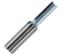 Rennie Tool 8mm Cut x 25mm Flute x 1/2" Shank Straight Router Cutter Bit | TCT Tipped 2 Flute. Compatible With Makita Festool Hikoki Dewalt Trend Router Etc. 2F Carbide Tipped 8mm Router Bit