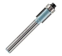 Rennie Tool 9.5mm Cut x 12.7mm Flute x 1/4" Shank TCT Guided Router Bit | Bottom Bearing Self-Guided Trimmer Router Cutter Bit / Flush Trim Fits Makita Festool Hikoki Dewalt Trend Router Etc