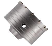 Rennie Tool - 90mm TCT Core Drill Bit for Concrete, Stone, Brick, Paving | Carbide Tipped Circular Hole Saw / Core Drill Hole Cutter. Cuts Concrete, Block, Cement, Stone, Wood, Plastic. M22 Thread
