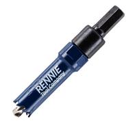 Rennie Tool Company 14mm Bi-Metal Holesaw With Arbor And Pilot Drill. M35 5% Cobalt Bi Metal Hole Cutter For Drilling Wood, Plastic, Metal Sheet Etc