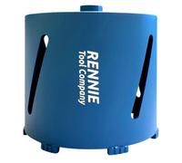 Rennie Tool Company 152mm X 150mm Long Diamond Core Drill Bit. 1/2" Bsp Thread. For Wet Or Dry Drilling. For Concrete Masonry Stone Brick Etc