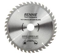 Rennie Tool Company 216mm X 40T Tct Circular Wood Saw Blade. Fits Festool Bosch Makita Dewalt Circular Saws Etc