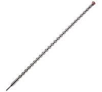 Rennie Tool Company 32mm X 1000mm Long Sds Plus Drill Bit. Tct Cross Tip With Copper Coating. High Performance Hammer Drill Bit 1 Metre