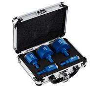 Rennie Tool Company 5 Piece Set (20/25/35/45/50mm) Diamond Hole Saw Drill Bit Set For Tiles, Ceramic, Porcelain. Holesaw