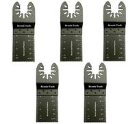 Rennie Tool Company - Pack of 5 - Oscillating Multi Tool Blades Set Compatible with Dremel Fein Multimaster Makita Bosch Etc