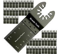 Rennie Tool Company - Pack of 50 - Oscillating Multi Tool Blades Set Compatible with Dremel Fein Multimaster Makita Etc