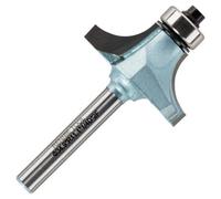 Rennie Tool Company Rennie Tool 11.1mm Rad, 1/4" Shank Tct Guided Round Over Router Cutter Bit Fits Makita Festool Dewalt Trend Router Etc