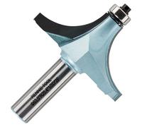 Rennie Tool Company Rennie Tool 25.4mm Rad, 1/2" Shank Tct Guided Round Over Router Cutter Bit Fits Makita Festool Dewalt Trend Router Etc