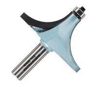 Rennie Tool Company Rennie Tool 31.8mm Rad, 1/2" Shank Tct Guided Round Over Router Cutter Bit Fits Makita Festool Dewalt Trend Router Etc