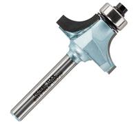 Rennie Tool Company Rennie Tool - 9.5mm Rad, 1/4" Shank Tct Guided Round Over Router Cutter Bit Fits Makita Festool Dewalt Trend Router Etc