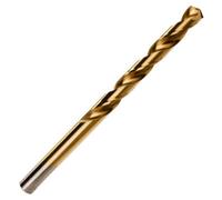 Rennie Tool Company Rennie Tools 11.1mm Hss Jobber Drill Bit - Titanium Tin Coated For Steel, Non Ferrous Metals, Plastics & Wood Din338