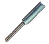 Rennie Tool Company Rennie Tools - 12mm Cutting Diameter X 40mm Flute X 1/4" Shank Tct Tipped 2 Flute Straight Router Cutter Bit. 12mm Router Bit