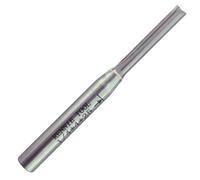 Rennie Tool Company Rennie Tools - 4mm Cutting Diameter X 25mm Flute X 1/4" Shank Tct Tipped 2 Flute Straight Router Cutter Bit. 4mm Router Bit