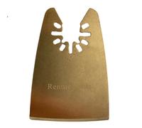 Rennie Tool Company Rennie Tools 52mm Wide Flat Scraper Oscillating Multitool Blade For Scraping Cutting Removing Paint Caulk Adhesive Sealant